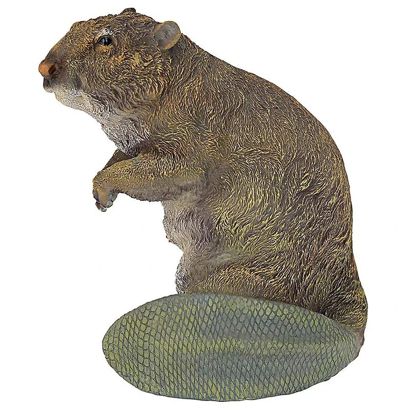 Design Toscano 10" Standing Beaver Outdoor Statue