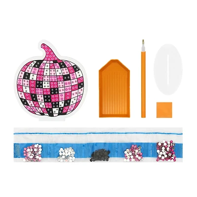 Disco Pumpkin Diamond Art Kit by Creatology™