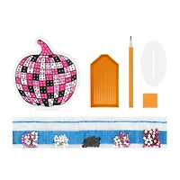 Disco Pumpkin Diamond Art Kit by Creatology™