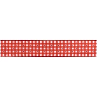 72" Checkered Heart Valentine's Day Table Runner