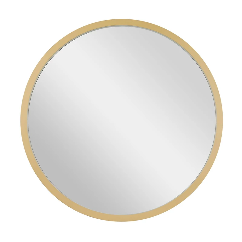 Gold Contemporary Wall Mirror, 42" x 2" x 42"