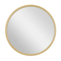 Gold Contemporary Wall Mirror, 42" x 2" x 42"