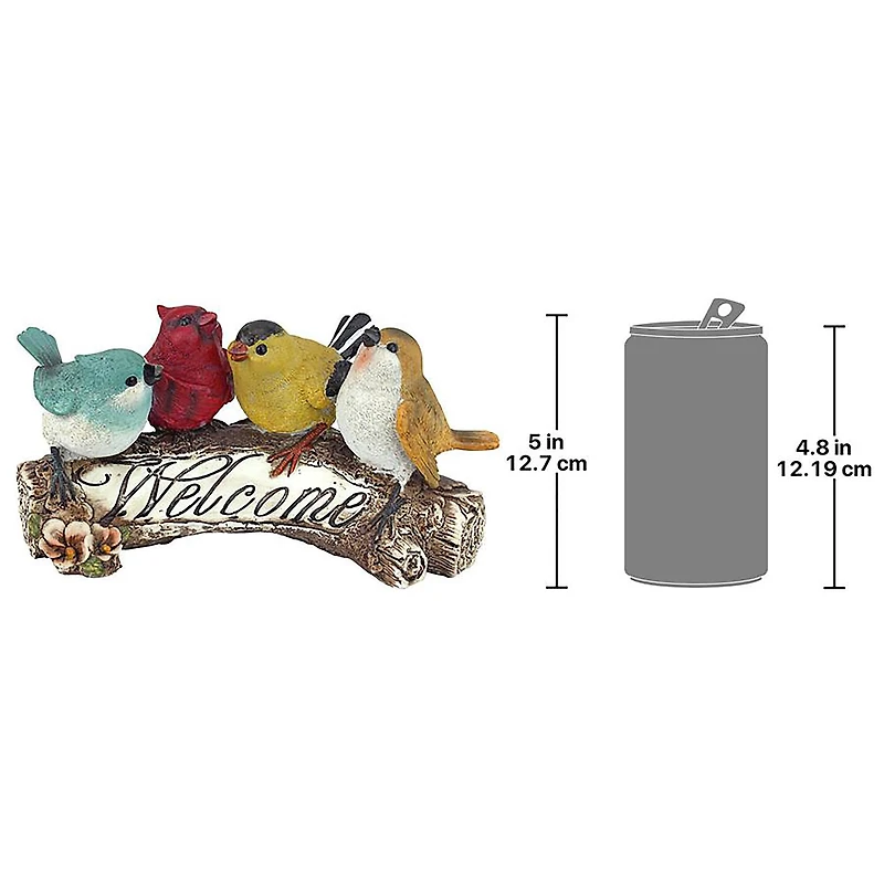 Design Toscano 5" Birdy Welcome Statue