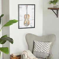 Brown Polystone Traditional Framed Wall Art