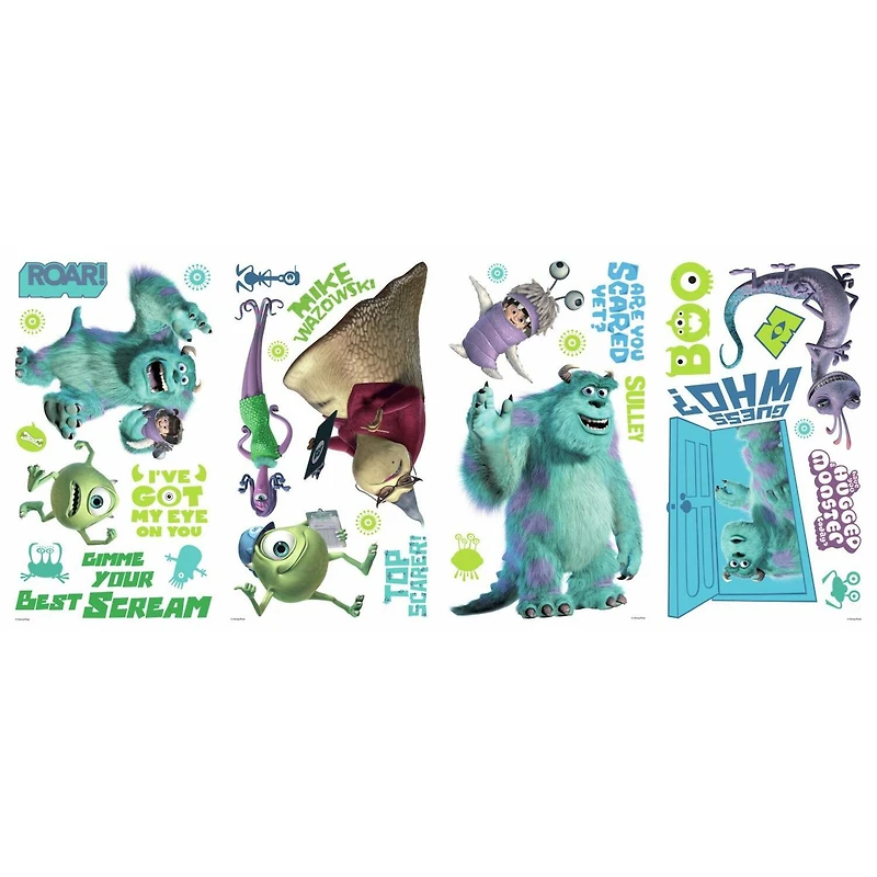RoomMates Monsters Inc. Peel & Stick Wall Decals