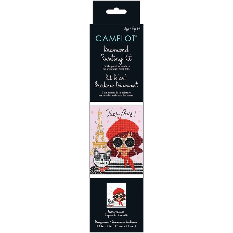 Camelot® Dots Trés Paris Diamond Painting Kit