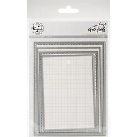 Pinkfresh Studio Essentials Stitched Rectangles Die Set