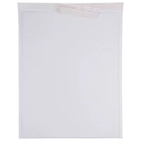JAM Paper 14.25" x 18.5" White Kraft Bubble Lite Padded Mailers, 25ct.