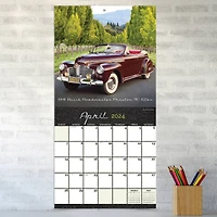TF Publishing 2024 Classic Cars Wall Calendar