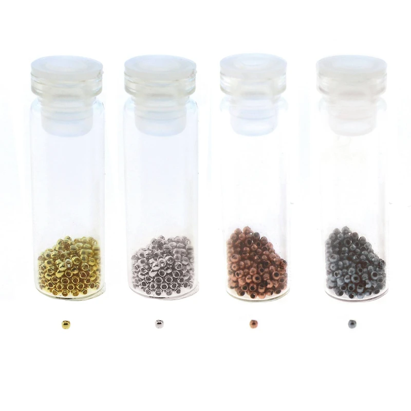 The Beadsmith® Assorted Crimp Beads, 1.3mm