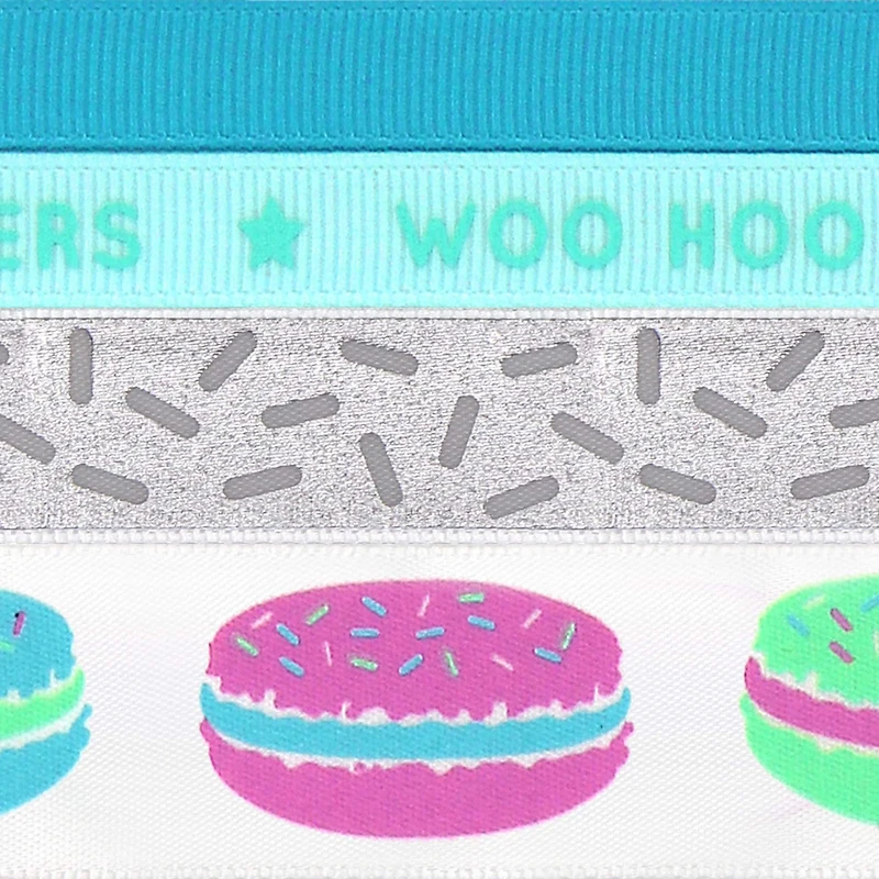 Gwen Studios Macarons Printed Ribbon Pack