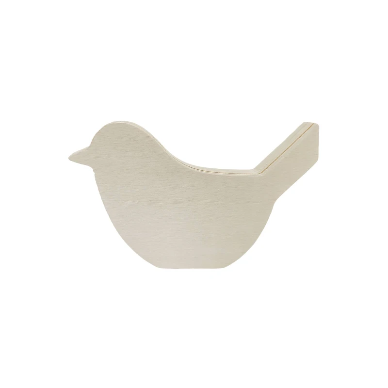 4.5" Chunky Bird Plywood Shape by Make Market®