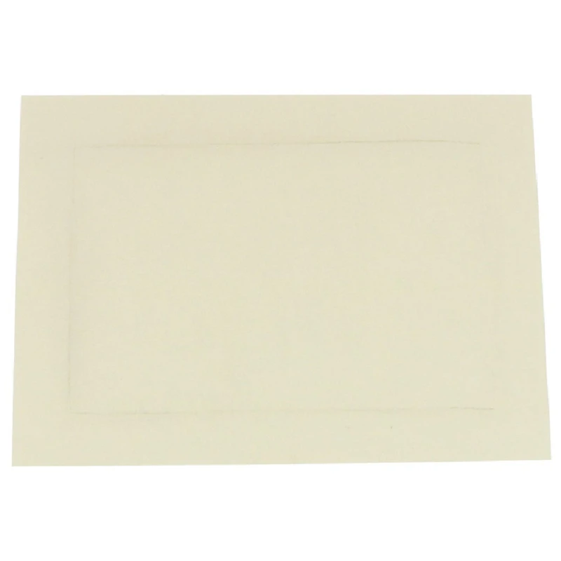JAM Paper A2 Ivory Blank Foldover Cards with Panel