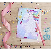 Diamond Dotz® Beginner Unicorn Wish Diamond Painting Card Kit