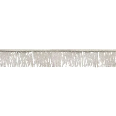 1.87" White Shimmery Fringe Trim by Celebrate It®