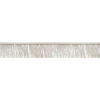 1.87" White Shimmery Fringe Trim by Celebrate It®