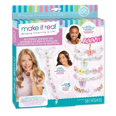 Make It Real™ Butterfly Jewelry Set