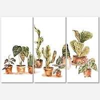 Designart - Indoor House Plants Urban Jungle I