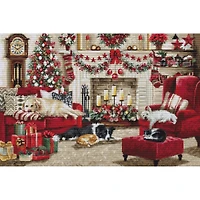 Luca-S Pets Interior Counted Cross Stitch Kit