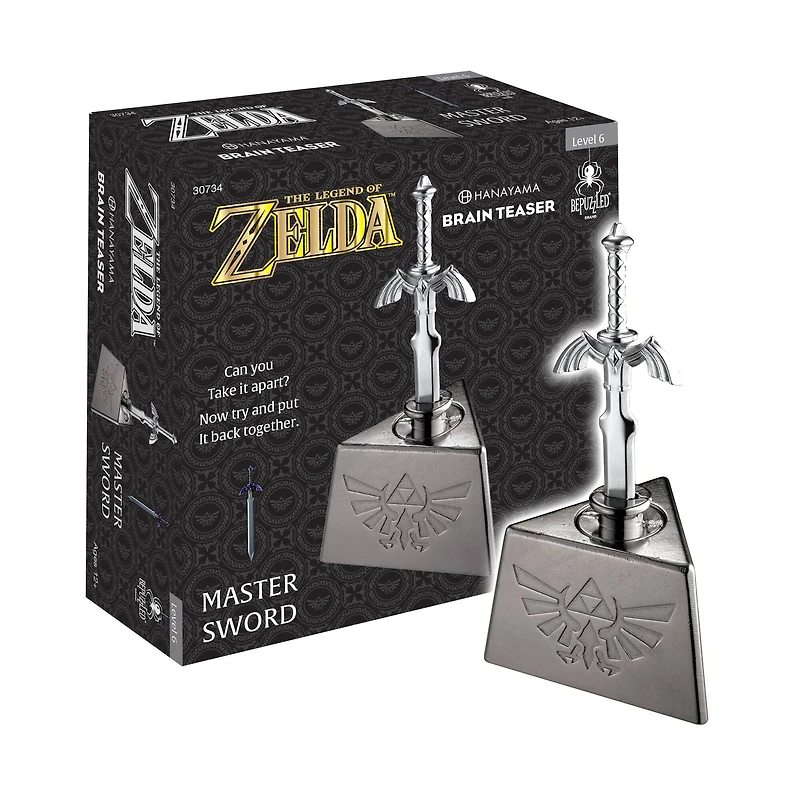 Hanayama Level 6 Cast Puzzle - The Legend of Zelda: Master Sword