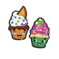 Trend Enterprises® Cupcake Cuties Sparkle STICKERS®, 6 Packs of 18