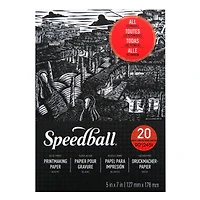 Speedball® 5" x 7" Printmaking Paper Pad