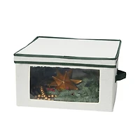 Household Essentials Holiday Green Tree Storage Box