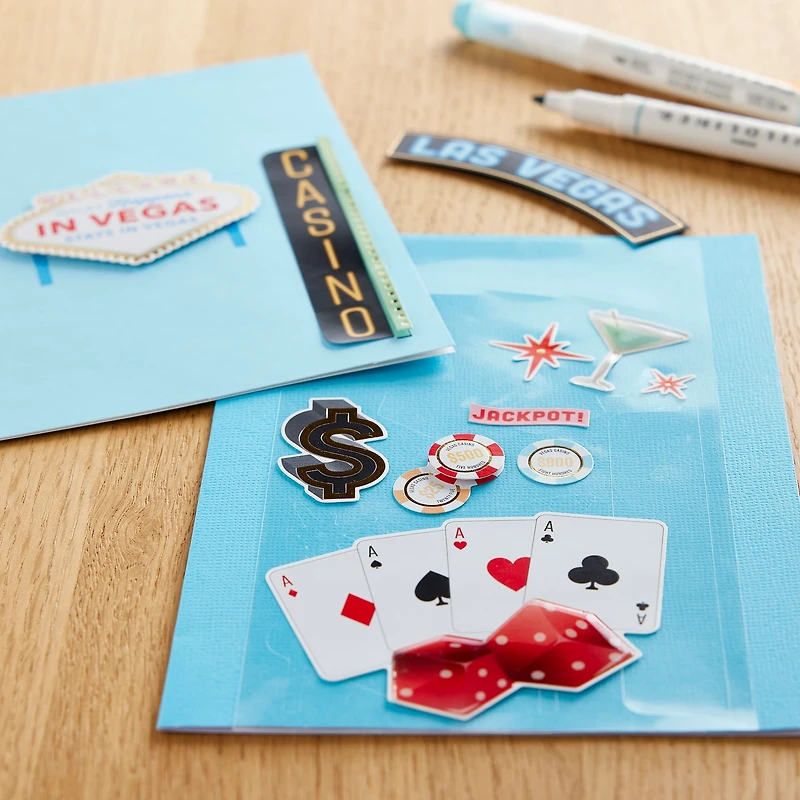 Vegas Dimensional Stickers by Recollections™