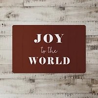 Joy To The World 27x18 Floor Mat