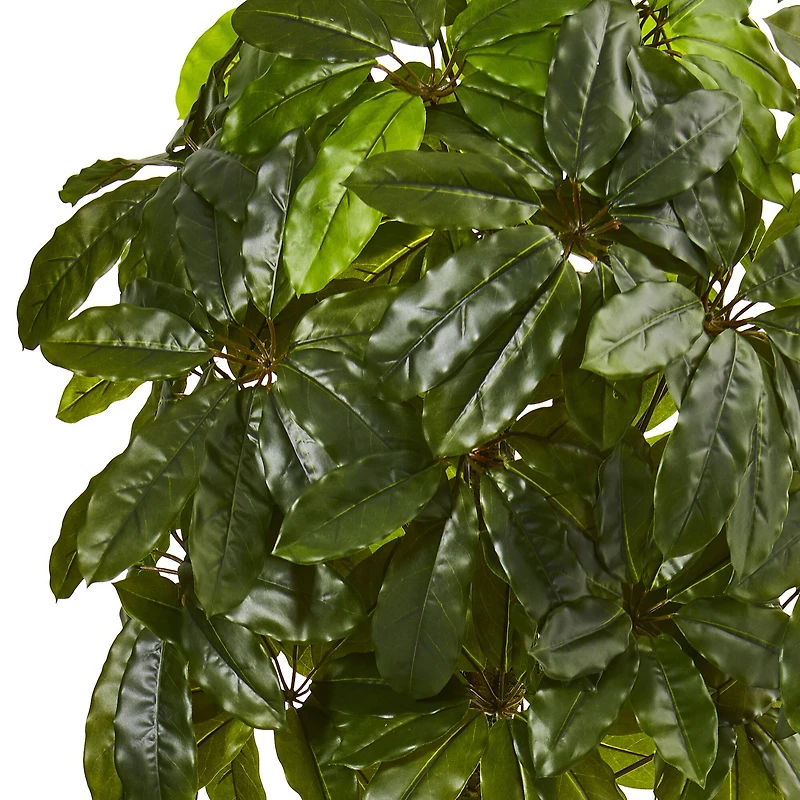 6ft. Potted UV Resistant Umbrella Artificial Tree