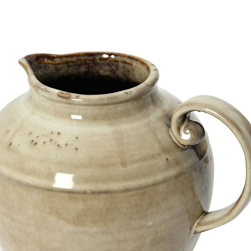 Hello Honey® 72oz. Reactive Glaze Stoneware Pitcher