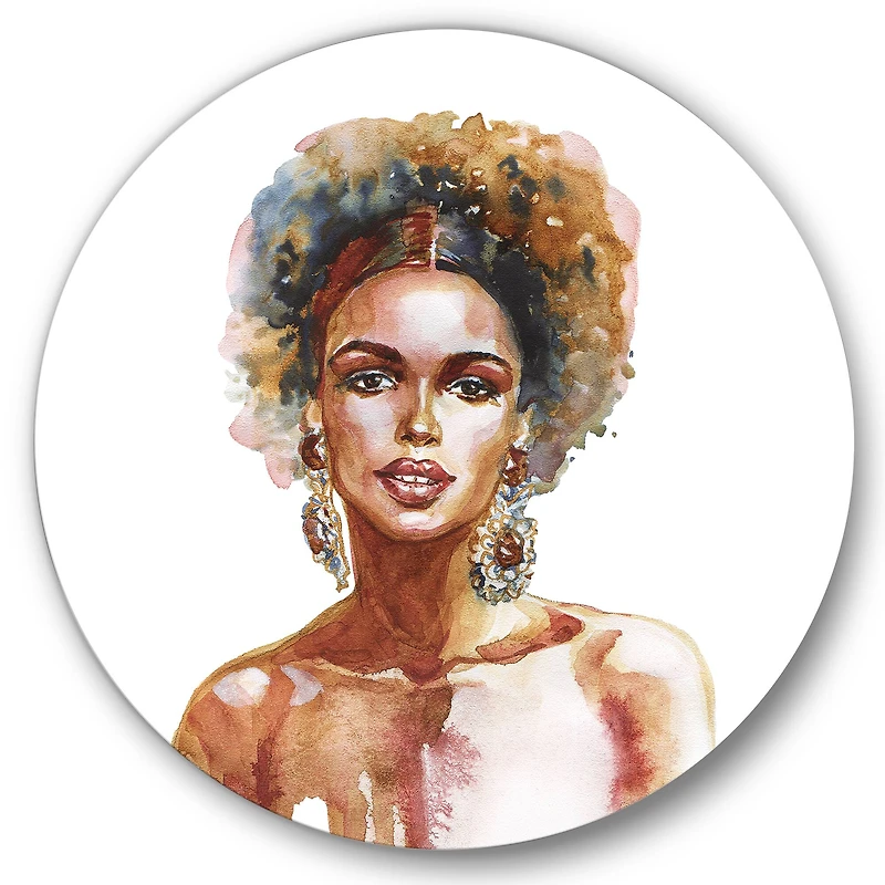 Designart - Portrait of African American Woman V