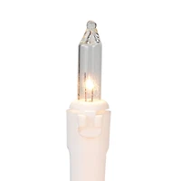 100ct. Mini Christmas String Lights with White Wire