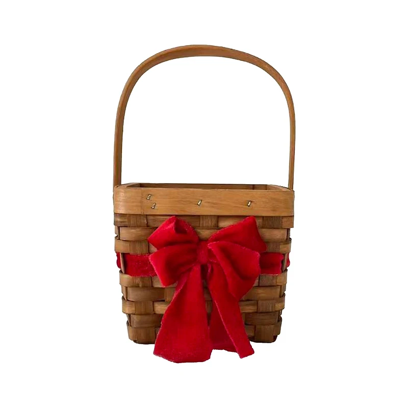 Red Bow Basket by Ashland