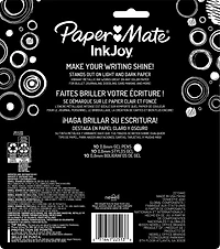 Paper Mate® InkJoy® Medium Point Metallic 10 Color Retractable Gel Pen Set