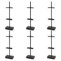 6 Pack: 18" Black Steel Adjustable Tabletop Easel by Studio Décor®