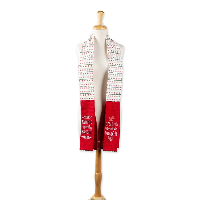 DII® Holiday Kitchen Towel Scarf