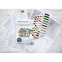 Luca-s Beautiful Country House Counted Cross Stitch Kit
