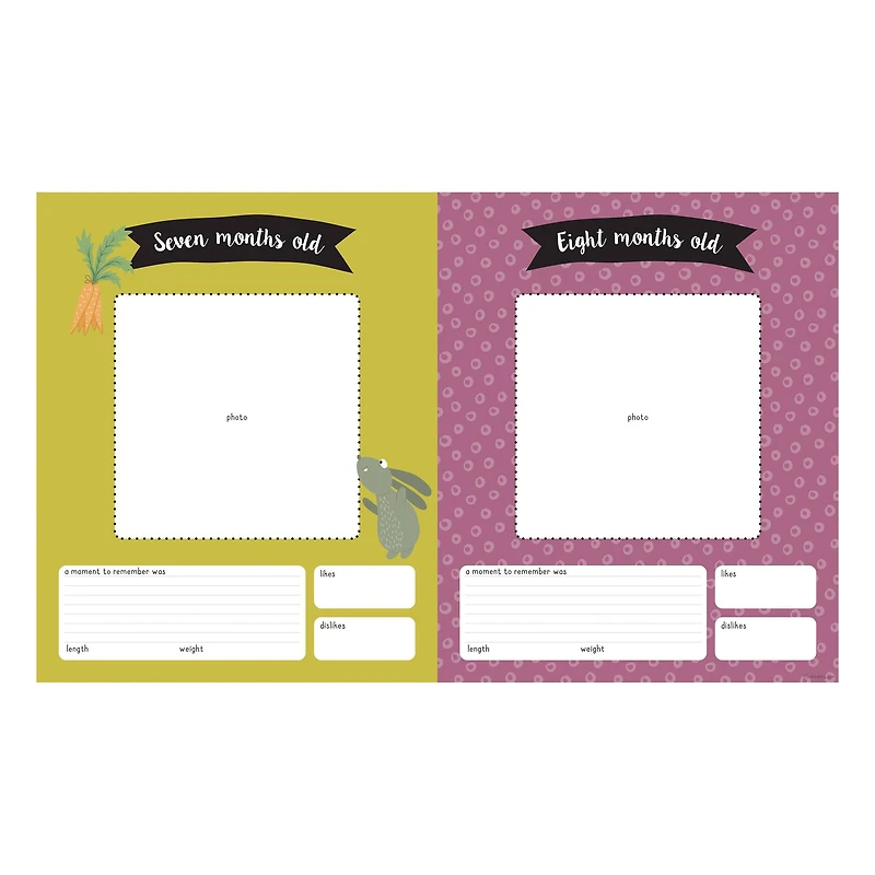 Baby's First Year Planner