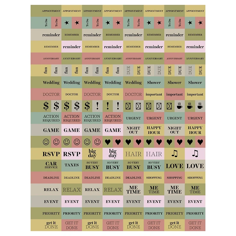 TF Publishing 2024 Rain Drops Large Planner