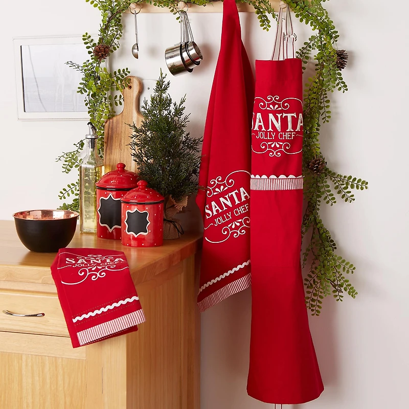 DII® Santa Chef Kitchen Set