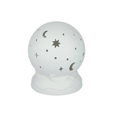 7" DIY Ceramic LED Crystal Ball Décor by Make Market®