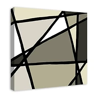 Neutral Modern Abstract 24" x 24" Canvas Wall Art