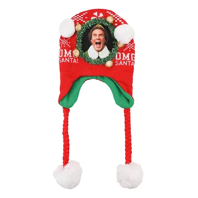 Elf™ Buddy the Elf Portrait Red Laplander Hat