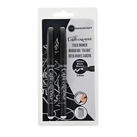 Manuscript CalliCreative White Italic Calligraphy Marker Set