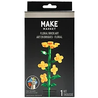 Winter Jasmine Floral Brick Art by Make Market®