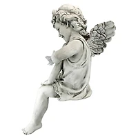 Design Toscano 25" Peaceful Presence Angel Sitter Garden Statue