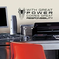 RoomMates Spider-Man Quote Peel & Stick Wall Decals