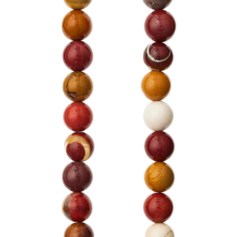 Mookaite Round Beads by Bead Landing™, 8mm