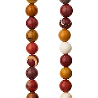 Mookaite Round Beads by Bead Landing™, 8mm